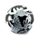 オニキス 12mm (銀彫り) 五爪龍 【彫刻 一粒売りビーズ】 / 天然石、パワーストーンの専門店インペリアルオーラ おしゃれ かわいい オシャレ 可愛い プ...