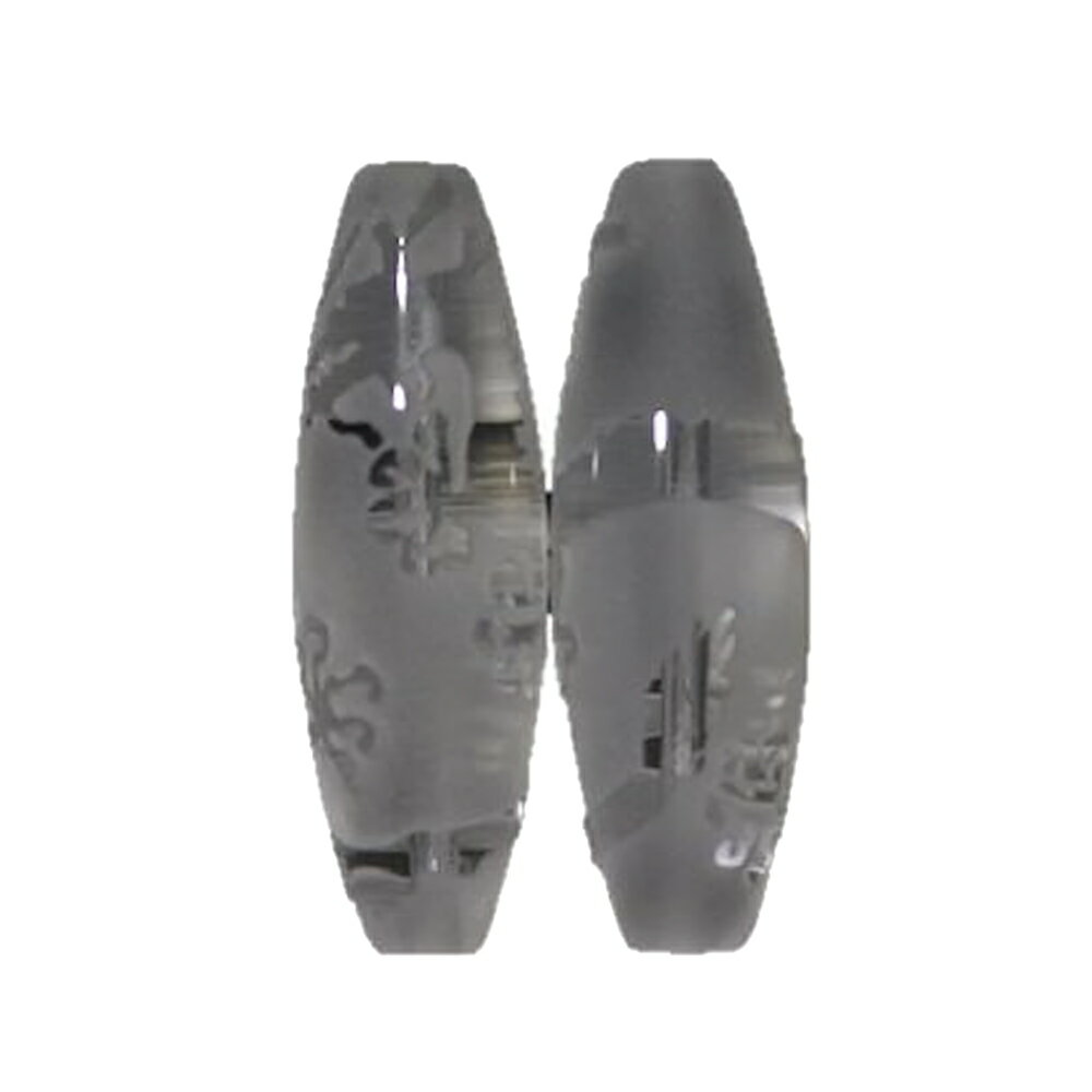 水晶 (素彫り) 「太鼓型」 3.8cm 龍神 1粒売り 天然石 パワーストーン / ...
