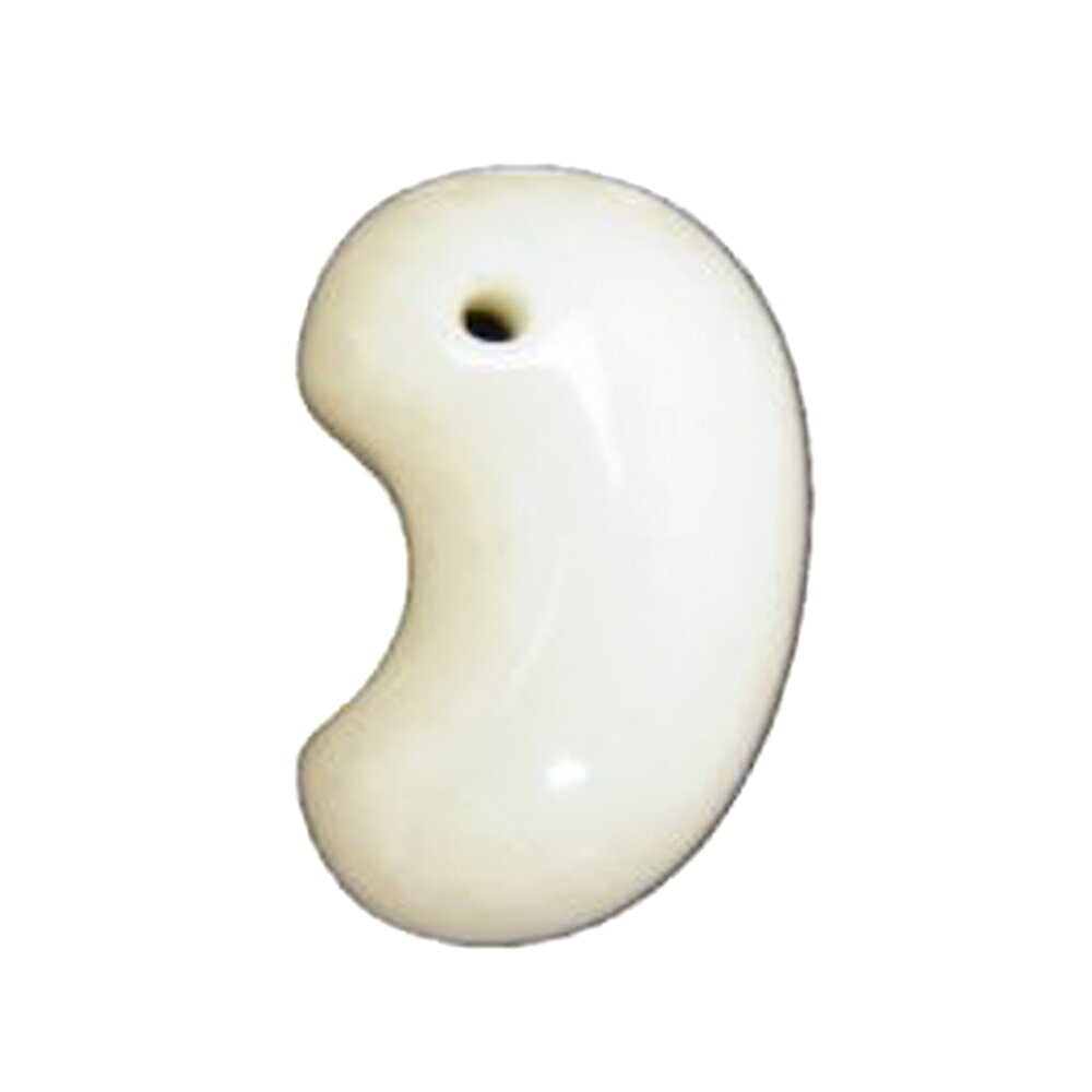 天然石 ホワイトジェイド (ホワイトジェード) 勾玉 Sサイズ 15mm パワーストーン プチギフト 転勤 退職 お礼 母の日 ギフト / インペリアルオーラ ...