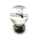 ハラ・隨求菩薩 水晶 銀彫り 梵字玉 12mm 彫刻ビーズ・彫りビーズ 手作りにオススメ! 天然石 パワーストーン / インペリアルオーラ おしゃれ かわいい ...