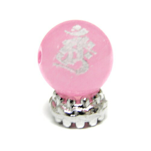 アーンク 大日如来 ライトピンクジェード 10mm 素彫り 【レーザー彫刻ビーズ・彫りビーズ 】天然石、パワーストーンの専門店インペリアルオーラ おしゃれ かわいい オシャレ 可愛い プレゼント ギフト 贈り物