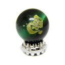 左馬 横穴貫通 10mm グリーンタイガーアイ (金)【穴あり一粒売りビーズ】 / 天然石、パワーストーンの専門店インペリアルオーラ おしゃれ かわいい オシャ...