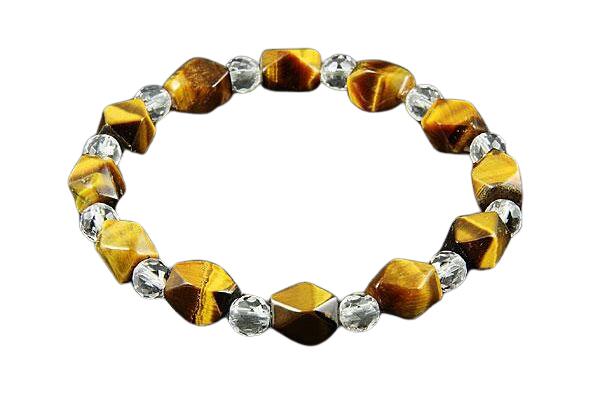 【ナゲットブレスレット】 タイガーアイ 天然石 パワーストーン / インペリアルオーラ おしゃれ かわいい オシャレ 可愛い プレゼント ギフト 贈り物