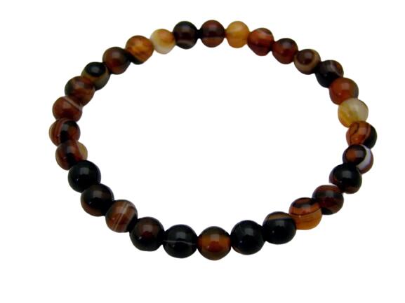 【ENDLESS_6mmブレスレット】 ブラックサードオニキス (6mm玉) 天然石 パワーストーン / インペリアルオーラ おしゃれ かわいい オシャレ 可愛...