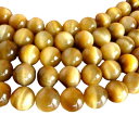 ゴールデンタイガーアイ(3A) 8mm 一連 天然石 パワーストーン / インペリアルオーラ おしゃれ かわいい オシャレ 可愛い プレゼント ギフト 贈り物