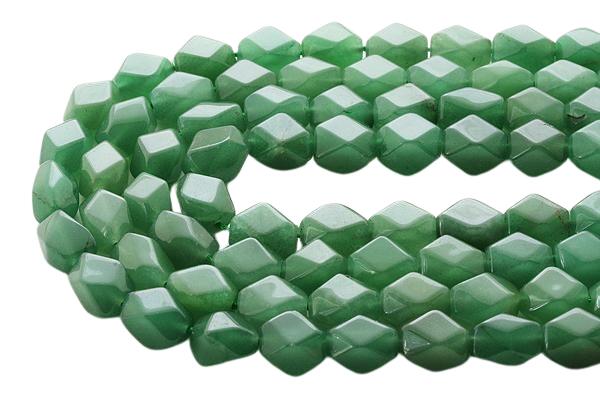 【カットビーズ】アベンチュリン ナゲット型 8×10mm 一連 天然石 パワーストーン / インペリアルオーラ おしゃれ かわいい オシャレ 可愛い プレゼント...