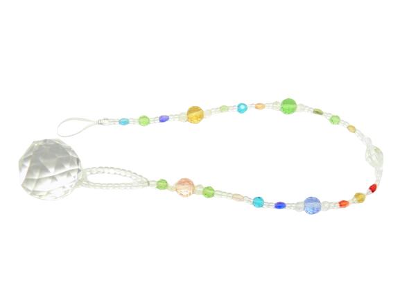 【風水アイテム】サンキャッチャー 3cm玉 (マルチカラー) クリスタルガラス プチギフト 転勤 退職 お礼 母の日 ギフト / 天然石、パワーストーンの専門店...