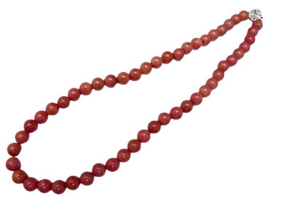 ネックレス シリシャスシスト 8mm 差込タイプクラスプ 天然石 パワースト...