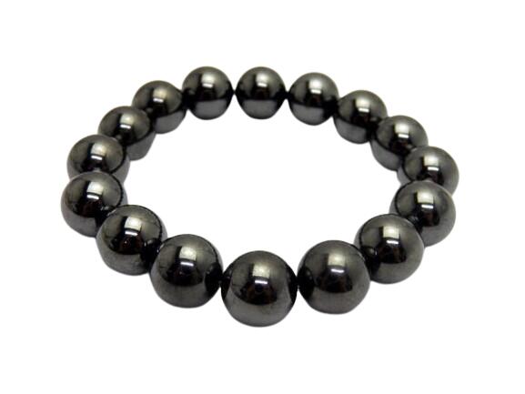 パワーストーン 【ENDLESS_14mmブレスレット】磁気ヘマタイト 14mm 大玉シンプルブレスレット 数珠 ブレスレット パワーストーン プチギフト 転勤...