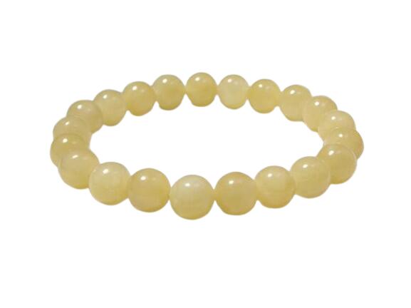 【ENDLESS_10mmブレスレット】 アラゴナイト 10mm玉 才能開花 天然石 パワーストーン / インペリアルオーラ おしゃれ かわいい オシャレ 可愛...