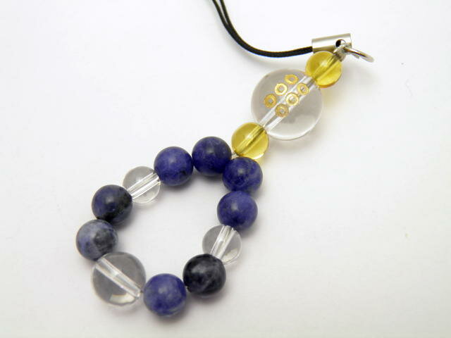 戦国武将ストラップ オニキス/水晶 金彫り家紋 真田幸村 パワーストーン携帯ストラップ 天然石 パワーストーン / インペリアルオーラ おしゃれ かわいい オシャレ 可愛い プレゼント ギフト 贈り物