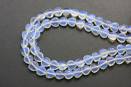 パワーストーン オブシディアンオパール ハート型 10mm 一連 / インペリアルオーラ おしゃれ かわいい オシャレ 可愛い プレゼント ギフト 贈り物