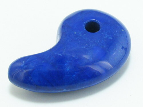 ハウライトラピス 勾玉 S パワーストーン