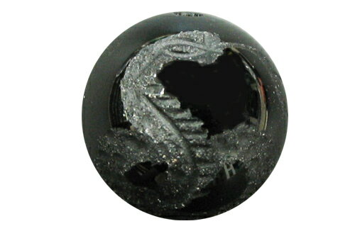 白蛇 -オニキス・手彫り玉・素彫り 縦穴 14mm玉 1粒売り へび ヘビ 天然石 パワーストーン / インペリアルオーラ おしゃれ かわいい オシャレ 可愛い プレゼント ギフト 贈り物