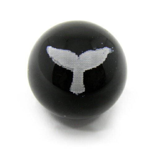 鯨尾 ホエールテール オニキス 彫刻ビーズ（白彫り）12mm 【彫刻 一粒売りビーズ】 天然石 風水 パワーストーン / インペリアルオーラ おしゃれ かわいい オシャレ 可愛い プレゼント ギフト 贈り物