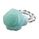 天然石 薔薇 アマゾナイト リング(指輪) パワーストーン バラ売り フラワーリング パワーストーン プチギフト 転勤 退職 お礼 母の日 敬老の日 クリスマス...