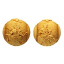 【浮彫】梵天・帝釈天 セット 12mm 柘植 横穴 【穴あり二粒売りビーズ】 / 天然石、パワーストーンの専門店インペリアルオーラ おしゃれ かわいい オシャレ...