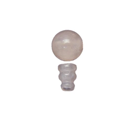 数珠 (念珠) 【念珠】親玉・ボサ玉セット 10mm ローズクォーツ 1組 天然石 パワーストーン / インペリアルオーラ おしゃれ かわいい オシャレ 可愛い...