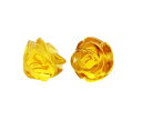 パワーストーン 薔薇ビーズ (立体) 12mm シトリンクォーツ 一粒売り バラ 手作りにオススメ! 風水 パワーストーン / インペリアルオーラ おしゃれ か...