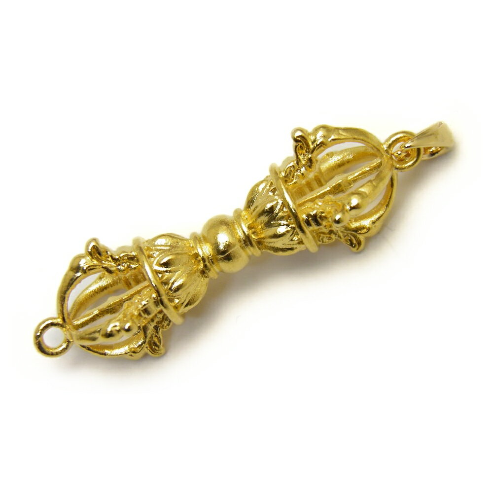 五鈷杵 銅パーツ ペンダントトップ 1個売り 密教 チベット法具 プチギフト 転勤 退職 お礼 母の日 ギフト / 天然石、パワーストーンの専門店インペリアルオ...