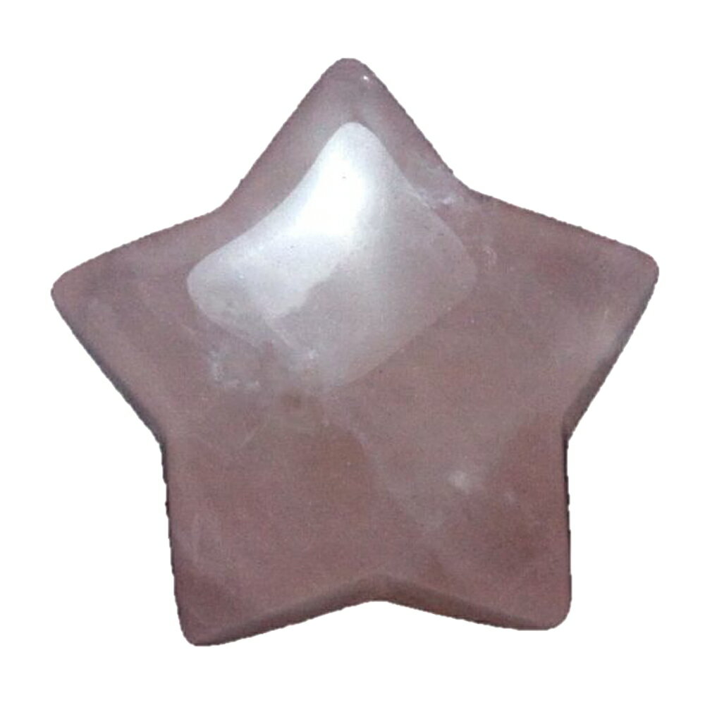 【置き石】星型 ローズクォーツ ブラジル産 天然石 パワーストーン / インペリアルオーラ おしゃれ かわいい オシャレ 可愛い プレゼント ギフト 贈り物