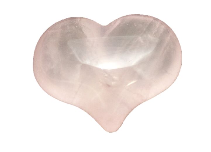 【置き石】カワイイぷっくりハート ローズクォーツ ブラジル産 天然石 パワーストーン / インペリアルオーラ おしゃれ かわいい オシャレ 可愛い プレゼント ...
