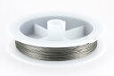 製作用ワイヤーロープ 0.30mm・0.38mm・0.45mm 製作パーツ アクセサリー / 天然石、パワーストーンの専門店インペリアルオーラ おしゃれ かわい...