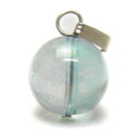 丸玉ペンダントトップ アクアオーラ 12mm 天然石 風水 パワーストーン / インペリアルオーラ おしゃれ かわいい オシャレ 可愛い プレゼント ギフト 贈...