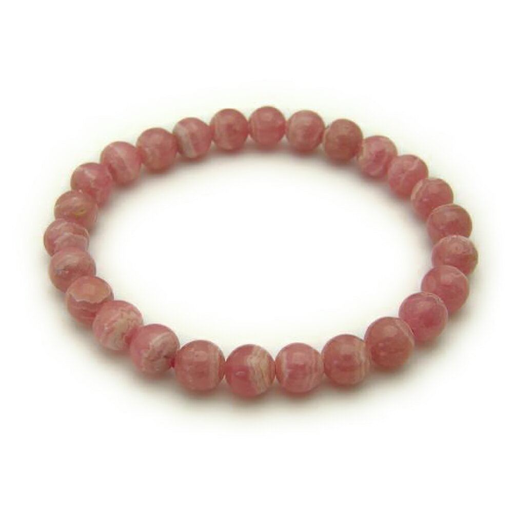 【ENDLESS_6mmブレスレット】 インカローズ ロードクロサイト 天然石 パワーストーン / インペリアルオーラ おしゃれ かわいい オシャレ 可愛い プ...