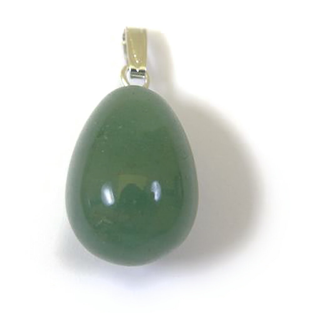 誕生石 5月 たまご型ペンダントトップ アベンチュリン 天然石 パワーストーン / インペリアルオーラ おしゃれ かわいい オシャレ 可愛い プレゼント ギフト...
