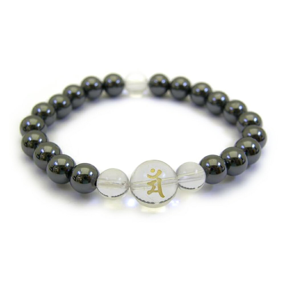 梵字 干支磁気ブレスレット うさぎ年生まれ 天然石 パワーストーン プチギフト 転勤 退職 お礼 母の日 敬老の日 ギフト / インペリアルオーラ おしゃれ か...