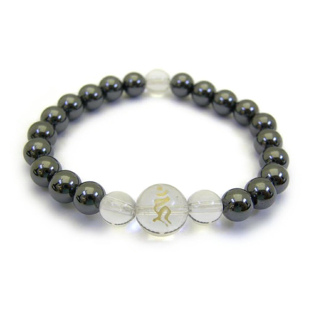 梵字 干支磁気ブレスレット とり年生まれ 天然石 パワーストーン / インペリアルオーラ おしゃれ かわいい オシャレ 可愛い プレゼント ギフト 贈り物