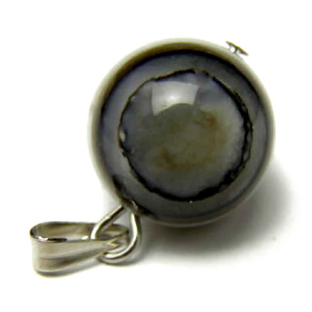 丸玉ペンダントトップ 天眼石 12mm 天然石 風水 パワーストーン / インペリアルオーラ おしゃれ かわいい オシャレ 可愛い プレゼント ギフト 贈り物