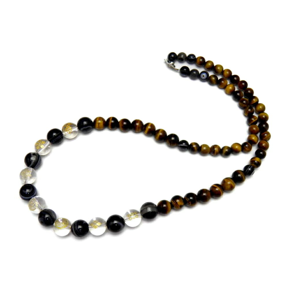 Imperialartsシリーズ 七人の武将 (水晶) デザインネックレス 天然石 パワーストーン プチギフト 転勤 退職 お礼 母の日 敬老の日 ギフト / ...