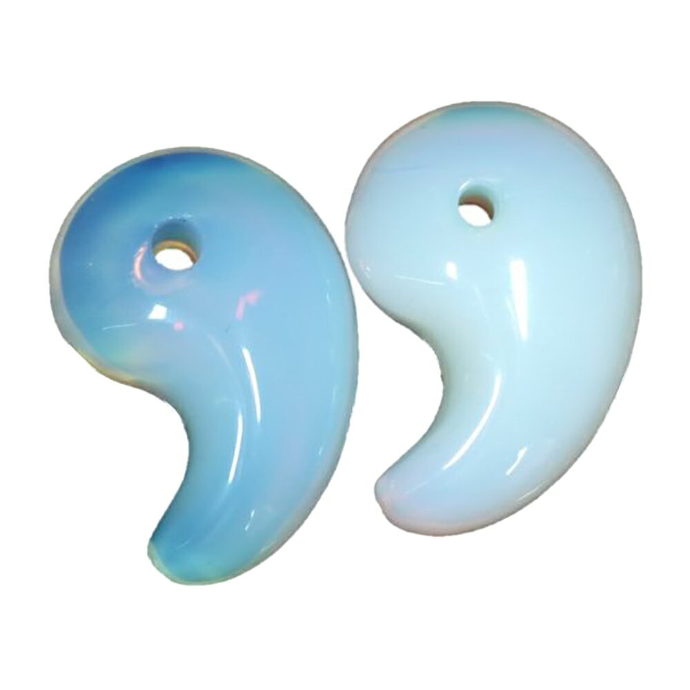 勾玉 オブシディアンオパール マガタマストーン 30mm (M) 1個売り パワーストーン / インペリアルオーラ おしゃれ かわいい オシャレ 可愛い プレゼント ギフト 贈り物