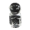 お地蔵様 袋付き 置物 水晶 天然石 パワーストーン プチギフト 転勤 退職 お礼 母の日 敬老の日 ...