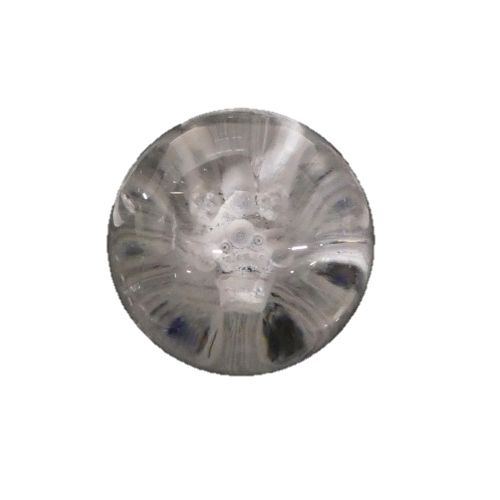  彫刻置物 丸玉 水晶 約30～32mm 龍 (裏彫り) カービング球 (穴なし) 天...