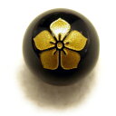 オニキス 12mm (金) 戦国武将 明智光秀【彫刻 一粒売りビーズ】横穴 天然石 風水 パワーストーン / インペリアルオーラ おしゃれ かわいい オシャレ ...