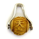 ペンダントトップ 天之常立神(あめのとこたちのかみ)柘植玉 12mm 日本の神様シリーズ / 天然石、パワーストーンの専門店インペリアルオーラ おしゃれ かわい...