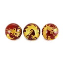 風水 パワーストーン 彫刻ビーズ レッドメノウ 18mm 金彫り 五爪龍 1粒売り / インペリアルオーラ おしゃれ かわいい オシャレ 可愛い プレゼント ギ...