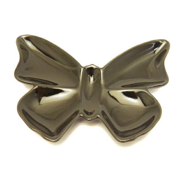 パワーチャージ用 さざれ石皿用 バタフライ ブラック 陶器皿 1個売り / 天然石、パワーストーンの専門店インペリアルオーラ おしゃれ かわいい オシャレ 可愛...