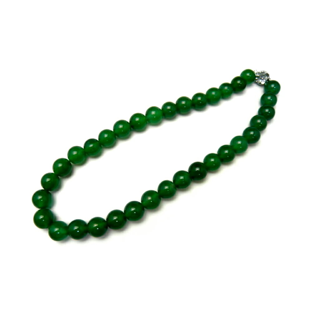 母の日ギフト グリーンメノウ ネックレス 12mm玉 パワーストーン / インペリアルオーラ おしゃれ かわいい オシャレ 可愛い プレゼント ギフト 贈り物