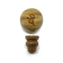 ベイ 親玉・ボサ玉セット 14mm 檀香樹 毘沙門天 梵字 数珠 (念珠)彫刻ビーズ・彫りビーズ / 天然石、パワーストーンの専門店インペリアルオーラ おしゃれ...