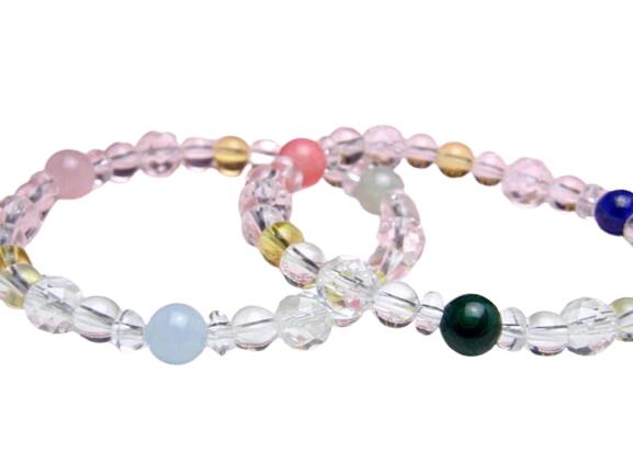 選べる2種類 デザインブレスレット パワーストーン / インペリアルオーラ おしゃれ かわいい オシャレ 可愛い プレゼント ギフト 贈り物