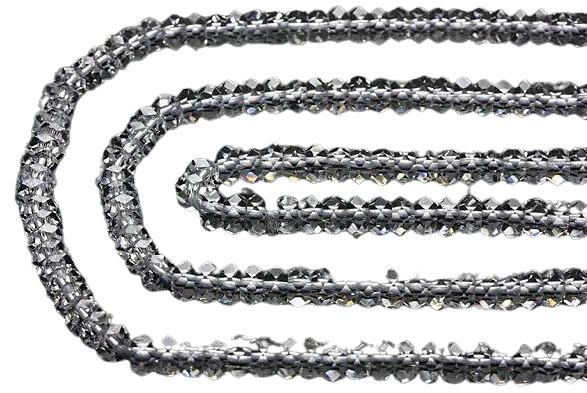 パワーストーン 水晶 3×5mm 20面ボタンカット 一連 天然石 パワーストーン / インペリアルオーラ おしゃれ かわいい オシャレ 可愛い プレゼント ギ...