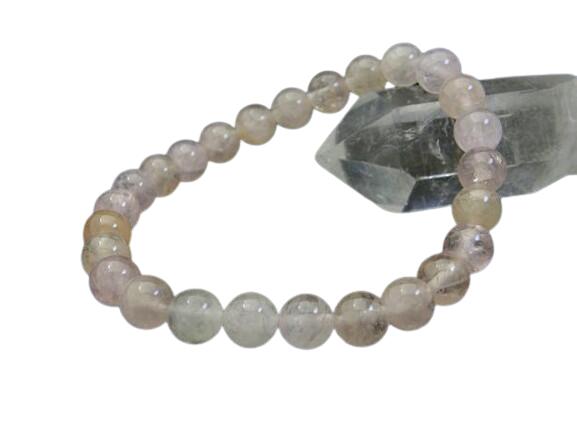 【Premium_Endlessブレスレット】 モルガナイト AAAA 現品 8mm 高級品 恋愛運 送料無料 天然石 パワーストーン / インペリアルオーラ ...