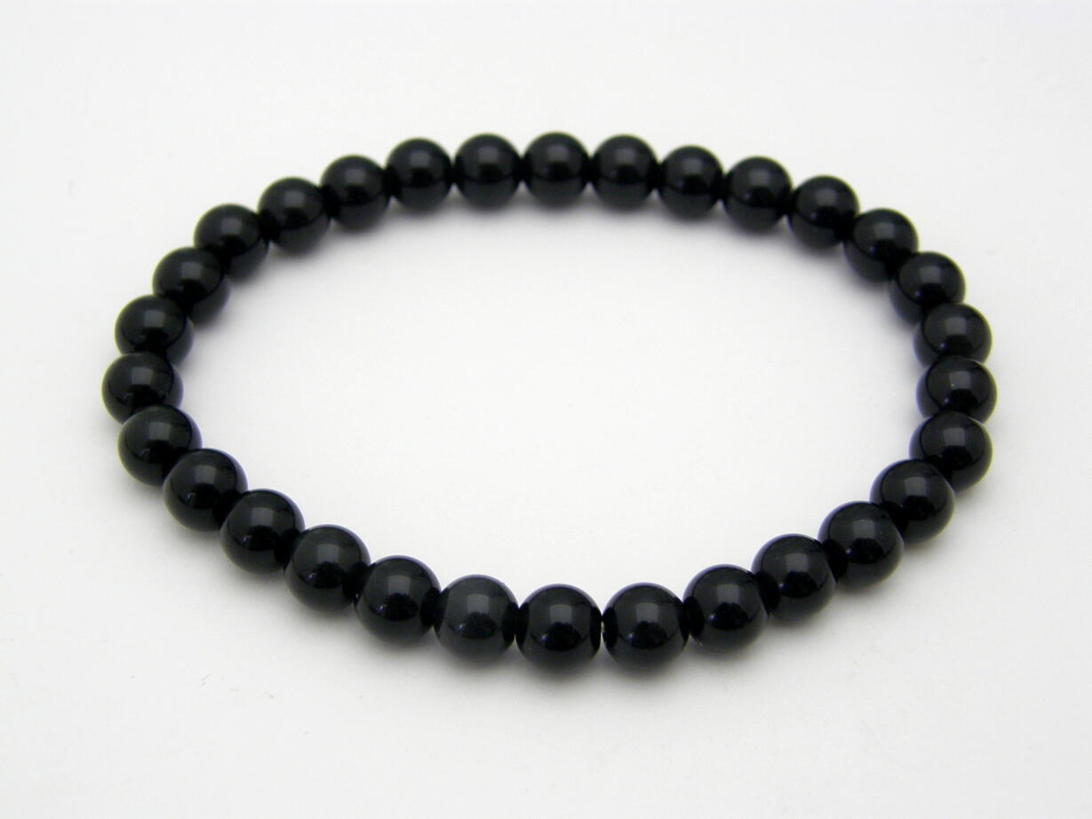【ENDLESS_6mmブレスレット】 レインボーオブシディアン (6mm玉) シンプルブレスレット アウトレット 天然石 パワーストーン / インペリアルオー...