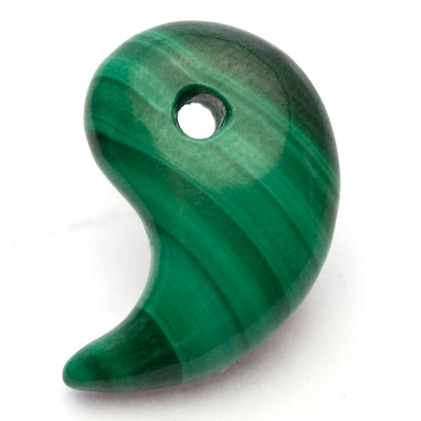 天然石 勾玉 マラカイト パワーストーン 現代勾玉 勾玉Sサイズ 20mm バラ売り / インペリアルオーラ おしゃれ かわいい オシャレ 可愛い プレゼント ...