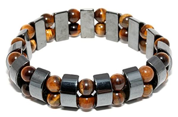 磁気ヘマタイトバングルブレスレット タイガーアイ 天然石 パワーストーン プチギフト 転勤 退職 お礼 母の日 敬老の日 ギフト / インペリアルオーラ おしゃ...