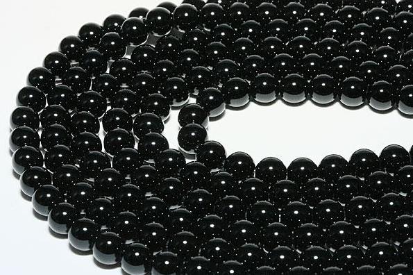 オニキス 6mm ビーズ 一連 天然石 パワーストーン / インペリアルオーラ おしゃれ かわいい オシャレ 可愛い プレゼント ギフト 贈り物